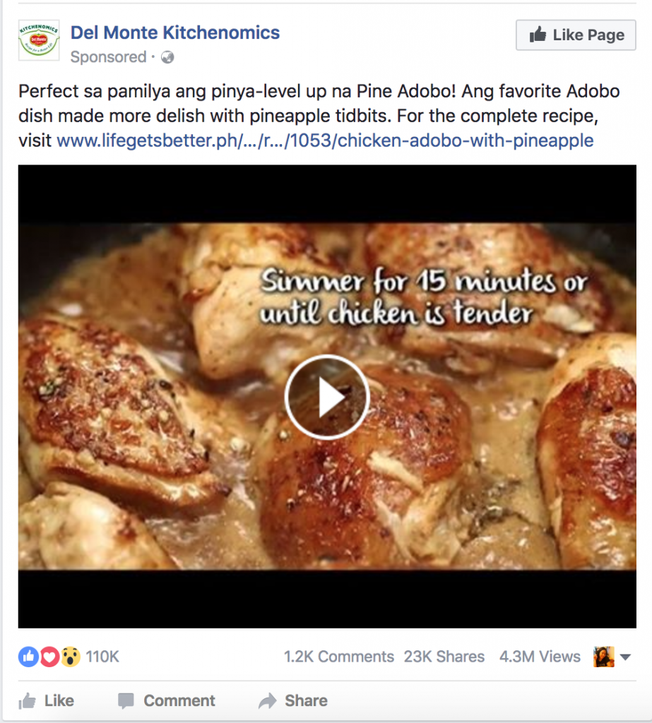 See Brands’ Facebook Video Ads Of 201