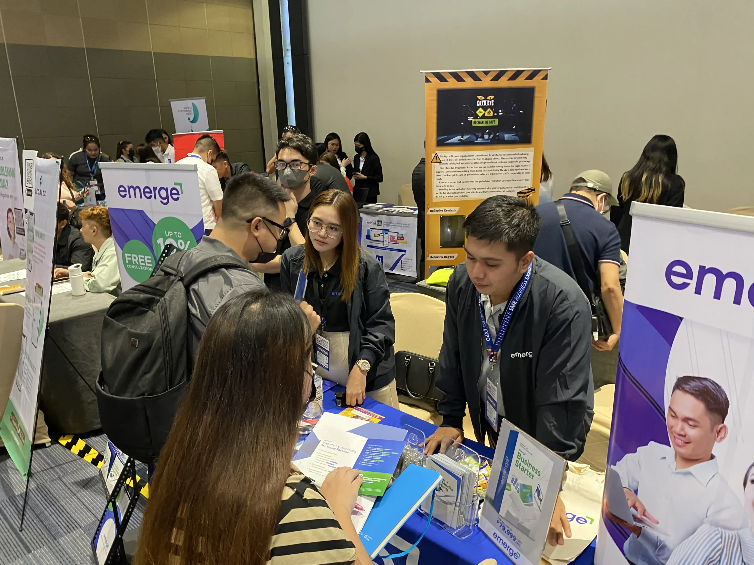 Read more about the article Emerge Showcases Digital Marketing Solutions at the 13th Philippine SME Business Expo