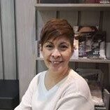 evelyn in the office